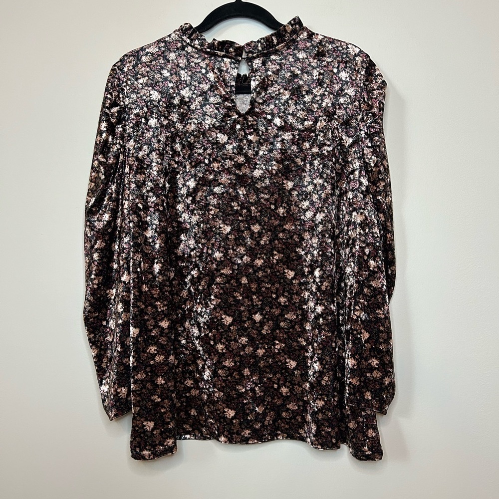 Cece Women’s Long Sleeve Blouse Size 3x Floral Multicolored - Picture 7 of 10